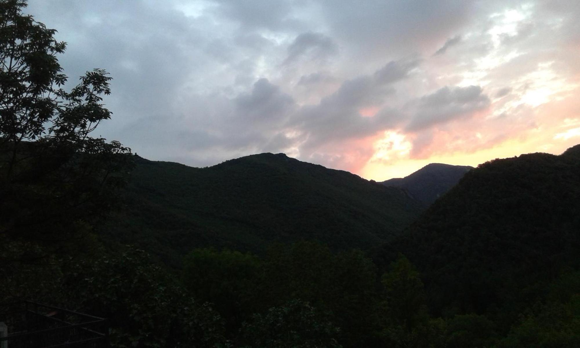 Grande Terrasse Avec Vue Entre Mediterranee Et Pays Cathare Cailla Buitenkant foto